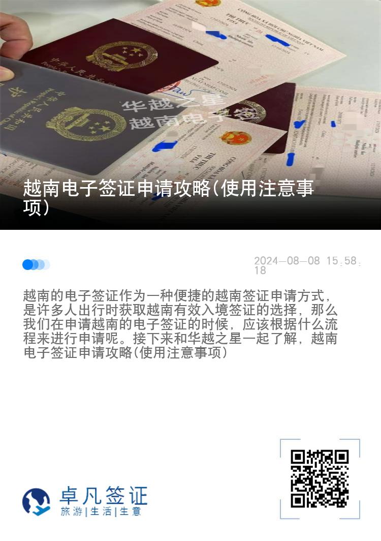 越南電子簽證申請(qǐng)攻略(使用注意事項(xiàng))